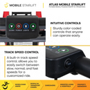 Close Up View Of The Control Panel For The Atlas Stair Climbing Wheelchair Lift