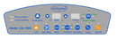 Close Up View Of The Control Panel For The ObboMed OB-1680 StandardAir Alternating Pressure Mattress with Low Air Loss
