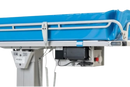 Close Up View Of The Controls For The TR Equipment Battery Operated Shower Trolley TR-3000