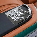 Close Up View Of The Controls On The Armrest Of The Ogawa Master Drive AI 2.0 Massage Chair | OG-8801 Shown In The Emerald And Cappuccino Color
