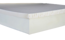 Close Up View Of The Corner Of The Flexabed Latex Mattress Revealing The Interior Latex Material Of The Mattress