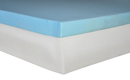 Close Up View Of The Corner Of The Flexabed Visco Memory Foam Mattress Showing Its Internal Materials