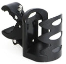 Close Up View Of The Cup Holder Accessory For The HandyScoot Lightweight Travel Mobility Scooter