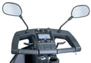 Close Up View Of The Digital Control Panel For The AFIKIM Afiscooter C4 Scooter