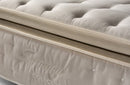 Close Up View Of The Eurolux Harmony: The 11-Layer Luxury Mattress Crafted By Masters Highlighting The Quality Of The Mattress With The 'Harmony' Branding On The Side