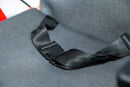 Close Up View Of The Feather Electric Wheelchair Seatbelt