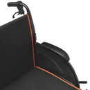 Close Up View Of The Feather Wheelchair Seat And Left Handle