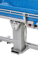 Close Up View Of The Frame For The TR Equipment Battery Operated Shower Trolley TR-3000