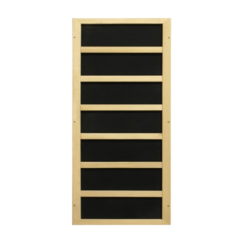 Close Up View Of The Heating Panel For The Dynamic Gracia 2-Person Full Spectrum Near Zero EMF FAR Infrared Indoor Sauna | DYN-6119-03 FS