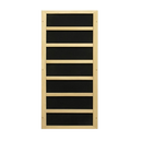 Close Up View Of The Heating Panel For The Dynamic Gracia 2-Person Full Spectrum Near Zero EMF FAR Infrared Indoor Sauna | DYN-6119-03 FS