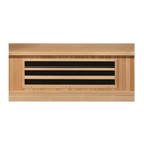 Close Up View Of The Heating Panels For The Dynamic Serena 2 Person Ultra Low EMF FAR Infrared Indoor Sauna | DYN-6229-01 Elite