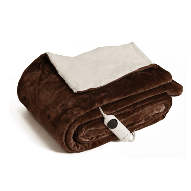 Close Up View Of The Included Heated Blanket For The Journey Perfect Lift Chair With Duralux Fabric