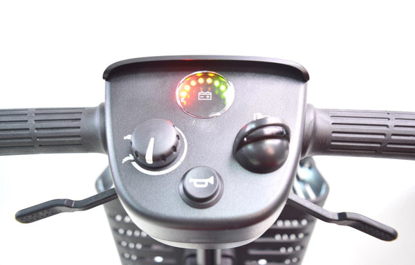 Close Up View Of The Journey Adventure Mobility Scooter Control Settings