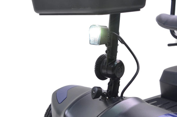 Close Up View Of The Journey Adventure Mobility Scooter Light