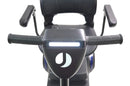 Close Up View Of The Journey Adventure Mobility Scooter Light In Blue Color