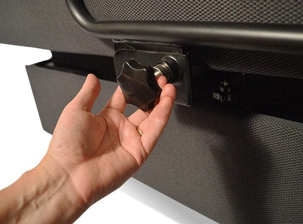 Close Up View Of The Journey UPbed Sleep-To-Stand Adjustable Bed Side Rail Adjuster