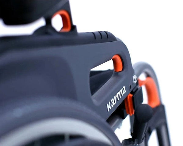 Close Up View Of The Karman Flexx Wheelchair Frame