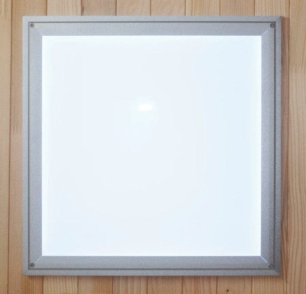 Close Up View Of The Lighting For The Maxxus 2-Person Low EMF FAR Infrared Indoor Sauna | MX-K206-01