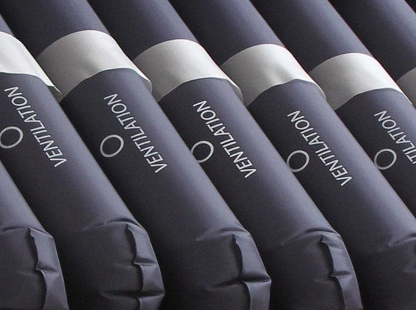 Close Up View Of The Mattress Cells For The Proactive Medical Protekt Aire 8000 Low Air Loss/Alternating Pressure Bariatric Mattress System