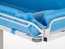 Close Up View Of The Mattress For The TR Equipment Battery Operated Bariatric Shower Trolley TR-3200