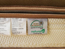 Close Up View Of The Naturalia Certification Tags On The Eurolux Lux By Naturalia: The 6-Layer Luxury Mattress Crafted By Masters