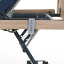 Close Up View Of The Nitrocare Miranda 7410 Hi Low Adjustable Bed Frame And Remote Control
