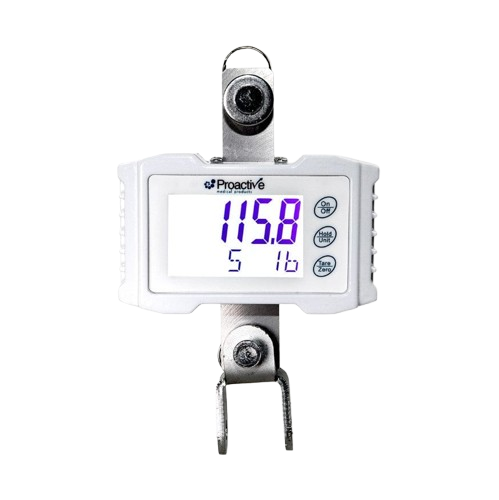 Close Up View Of The Optional Scale For The Proactive Medical Protekt 500 600 Power Patient Lift