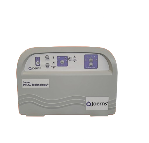 Close Up View Of The PMP1 Control Unit For The Joerns P.R.O. Matt Plus Alternating Pressure Mattress System for Bedsores