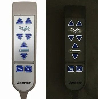 Close Up View Of The Remote Control For The Joerns UltraCare® XT AdvanceCare Hi-Low Adjustable Bed