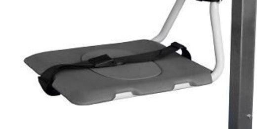 Close Up View Of The Seat For The TR Equipment Mobile Bath Combi Lift TR-9650