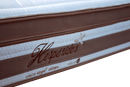 Close Up View Of The Side Of The Eurolux Lux By Naturalia: The 6-Layer Luxury Mattress Crafted By Masters With Luxury Text Written