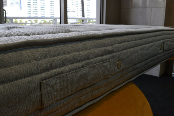 Close Up View Of The Side Of The Eurolux Thermovisco: The 10-Layer Luxury Mattress Crafted by Masters