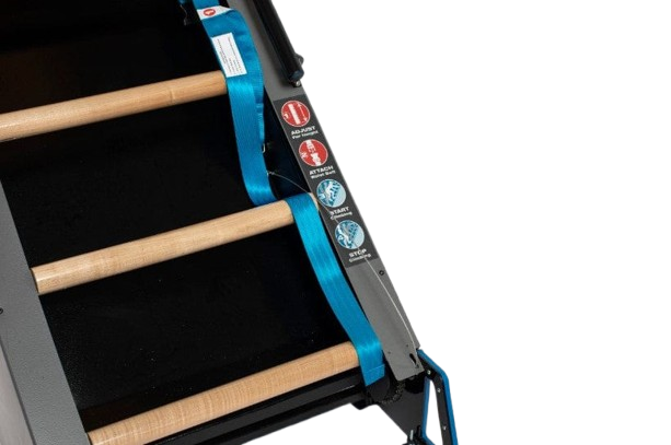 Close Up View Of The StairMaster Jacob's Ladder X Stair Climber Base