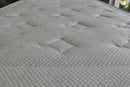 Close Up View Of The Top Of The Eurolux Thermovisco: The 10-Layer Luxury Mattress Crafted By Masters Showing The Design Pattern