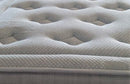 Close Up View Of The Top Stitching Of The Eurolux Thermovisco: The 10-Layer Luxury Mattress Crafted By Masters