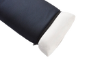 Close Up View Of The Zippered Enclosure And Inner Pillow For The Eurolux Memory Restore Travel Pillow