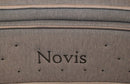 Close Up View Of The 'Novis' Stitching On The Side Of The Eurolux Novis: The 5-Layer Luxury Mattress Crafted By Masters