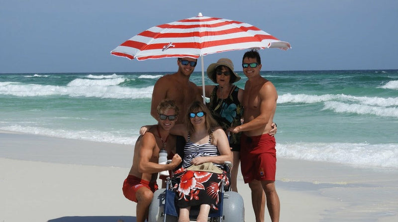 DeBug Mobility All-Terrain Beach Wheelchair