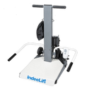 Front Angled Overhead View Of The IndeeLift PPU & PPU-S People Picker Upper Shown In The Lowered Position