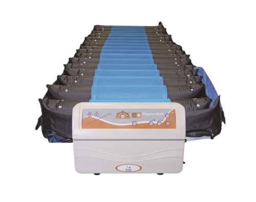 Front Centered View Of The Prius Rhythm Multi Mattress System Shown With Master Control Unit