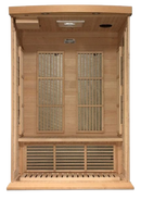 Front Centered Interior View Of The Maxxus 2-Person Near Zero EMF FAR Infrared Indoor Sauna | MX-K206-01-ZF