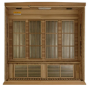 Front Centered Interior View Of The Maxxus 4-Person Low EMF FAR Infrared Indoor Sauna | MX-K406-01-CED