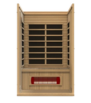 Front Centered Interior View Of The Maxxus Serenity 2-Person Low EMF FAR Infrared Indoor Sauna | MX‐LS2‐01