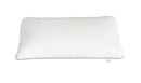 Front Centered Overhead View Of The Rize Home Low Dual Cool Pillow With Gray Trim
