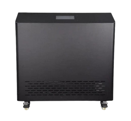Front Centered View Of The Dynamic Cuboid Cold Plunge Tub Chiller