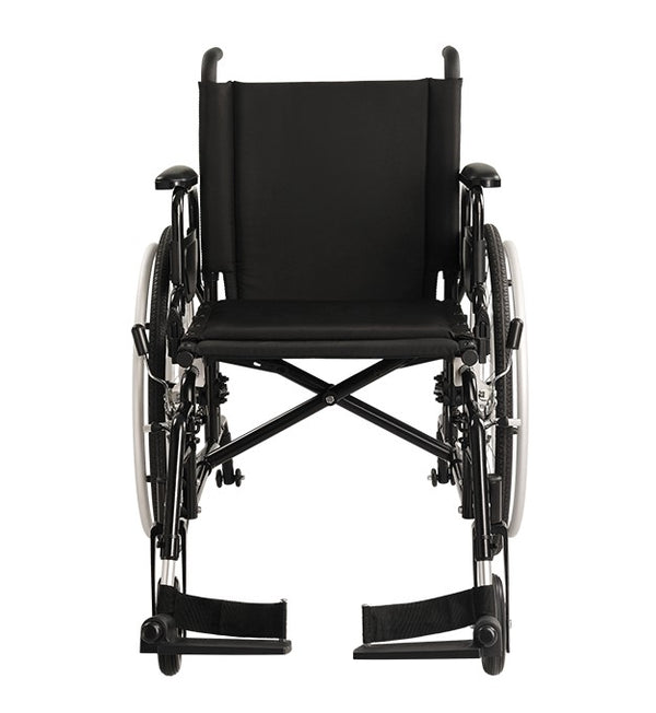 Front Centered View Of The Dynarex DynaRide S5 Ultra Lite Wheelchair