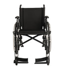 Front Centered View Of The Dynarex DynaRide S5 Ultra Lite Wheelchair