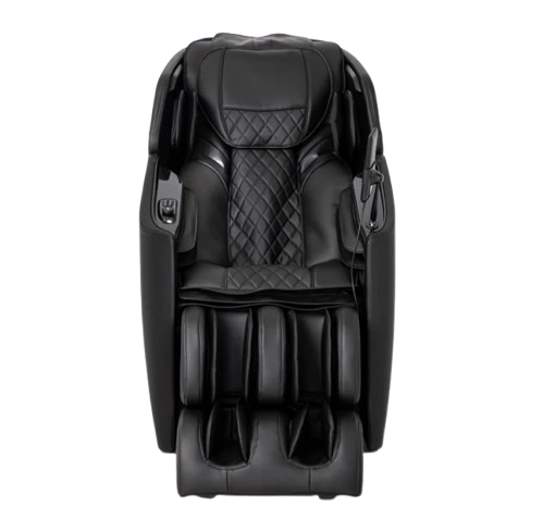 Front Centered View Of The Ergotec Venus Massage Chair | ET-400 In Black Color