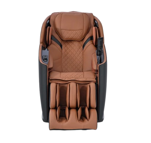 Front Centered View Of The Ergotec Venus Massage Chair | ET-400 In Tan Color