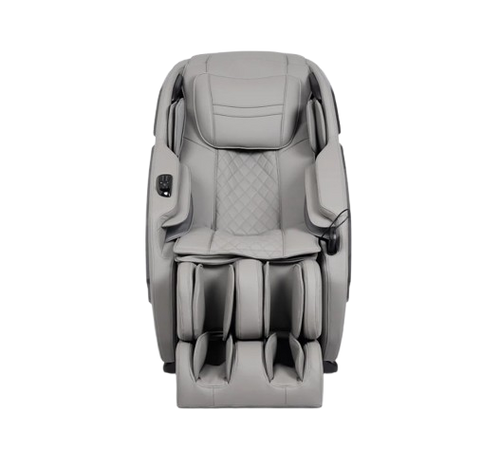 Front Centered View Of The Ergotec Pluto Massage Chair | ET-180 In Gray Color